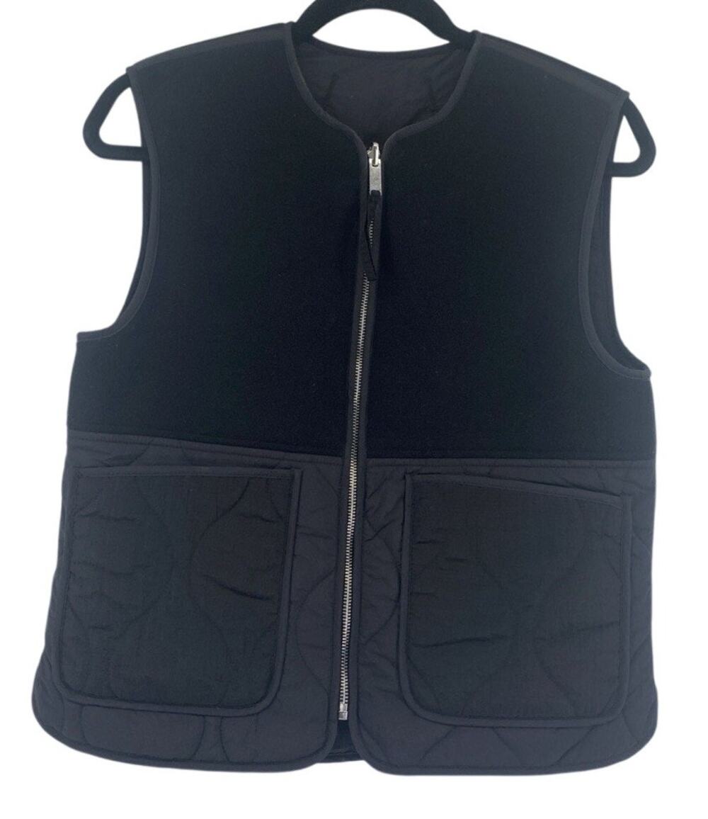 zara reversible vest zw collection size XS Wool Panels